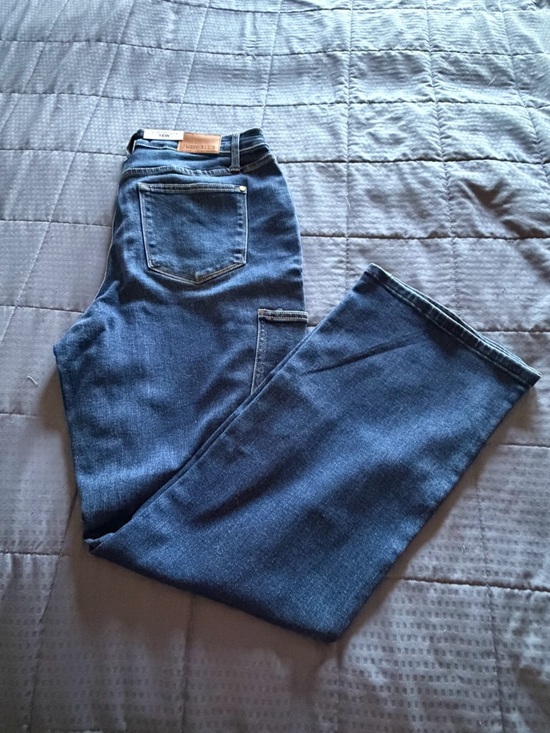 Judy Blue Denim - NWT Judy Blue Women’s Dark Wash Bootcut Cargo Jeans Size 16W